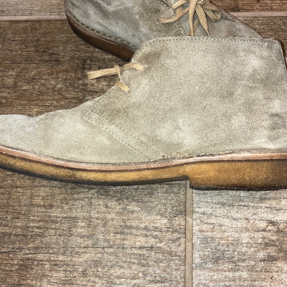 ASTORFLEX GREENFLEX MENS CHUKKA STONE BEIGE SUEDE MADE IN ITALY 9 - Picture 6 of 13